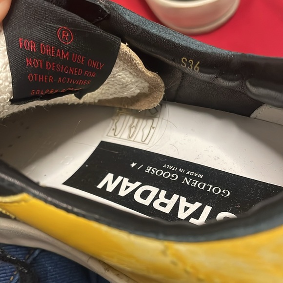 🎉HP🎉 Hard to find golden goose stardan sneakers 36 - Picture 6 of 8